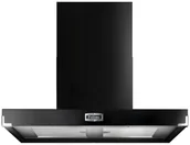 Okapy kuchenne - Falcon Contemporary 110 Czarny chrom - miniaturka - grafika 1