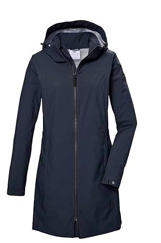 G.I.G.A. DX Damska kurtka softshell Parka/Softshell z odpinanym kapturem GS 76 WMN SFTSHLL PRK, granatowa, 48, 42696-000