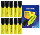 Zakreślacze - Herlitz 803571 Pelikan Textmarker sygnału 10 sztuki leuchtgelb 803571 - miniaturka - grafika 1