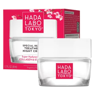 Hada Labo Tokyo Red głęboko odbudowujący krem-zabieg do twarzy na noc - Kremy do twarzy - miniaturka - grafika 1