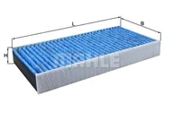 Filtry kabinowe - Filtr, wentylacja przestrzeni pasażerskiej Mahle LAO 232 - miniaturka - grafika 1