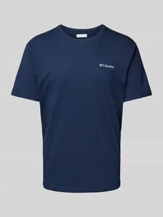 T-shirt z wyhaftowanym logo - Koszulki męskie - miniaturka - grafika 1