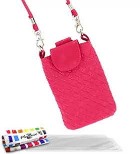 HTC Original MUZZANO "CityPoche" Bonbonrosa Schutzhülle für 8S, mit optimaler ELEGANTE, haltbar und gepflegtes design, exklusiv 3 Displayschutzfolien UltraClear "transparente" Display - 1 Stylus + 1 - Etui i futerały do telefonów - miniaturka - grafika 1