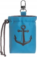 Pozostałe akcesoria dla psów - Hobbydog TOREBKA NA KARMĘ NIEBIESKA KOTWICA - miniaturka - grafika 1