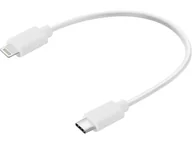 Kable komputerowe i do monitorów - Sandberg 136-71 kabel Lightning 0,2 m Biały - miniaturka - grafika 1