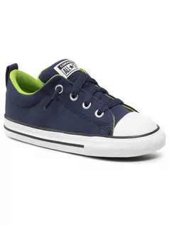 Buty dla dziewczynek - Converse Trampki Ctas Street Slip 770718C Granatowy - grafika 1