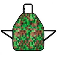 Przybory szkolne - St. Majewski Fartuszek ST.RIGHT AN-01 Pixel Cubes - miniaturka - grafika 1