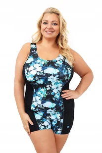 3303 kostium kąpielowy z dłuższą nogawką jednoczęściowy do morsowania Spin - Stroje kąpielowe - miniaturka - grafika 1