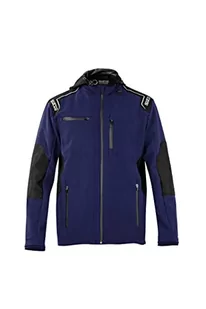 Sparco KURTKA SOFT SHELL BLACK MARINO T L, Wielobarwny, 42/50 EU - Odzież motocyklowa - miniaturka - grafika 1