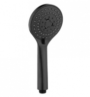 Słuchawki prysznicowe - OMNIRES YOSEMITE-R BL Rączka prysznicowa, 5-funkcyjna. CZARNA - miniaturka - grafika 1