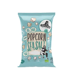 John Altman Popcorn z solą morską 60 g Bio - żywność - Popcorn - miniaturka - grafika 1