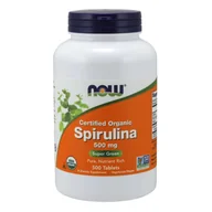 Witaminy i minerały - Now Foods NOW Certified Organic Spirulina 500mg 500tabs - miniaturka - grafika 1