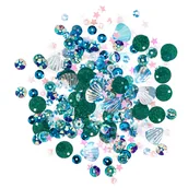 Dekoratorstwo - dp Craft, cekiny opalizujące sea 15g mix - miniaturka - grafika 1