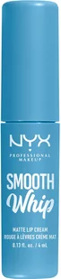 NYX Professional Makeup Smooth Whip Matte Lip Cream pomadka 4 ml dla kobiet 21 Blankie - Szminki - miniaturka - grafika 4