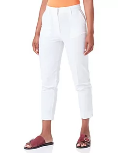 Spodnie damskie - Sisley Spodnie damskie, Biały 101, 36 - grafika 1