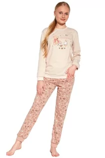 Piżamy dla dziewczynek - Cornette Kids Girl 594/165 Evening 86-128 piżama dziewczęca - grafika 1