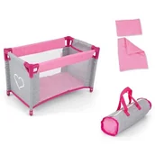 Lalki dla dziewczynek - Łóżeczko MILLY MALLY Lisa Prestige 6139 - miniaturka - grafika 1