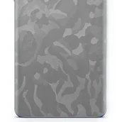 Akcesoria do tabletów i e-booków - folia naklejka skórka strukturalna na TYŁ do Blackview Tab 3 Kids - Moro Camo Srebrny - apgo SKINS - miniaturka - grafika 1