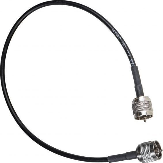 Kabel Isoplus Antenowy 0.5m czarny KABEL-KE-001