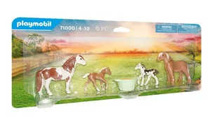 Playmobil Country 71000 Dwa konie islandzkie ze źrebakiem, od 4 lat 71000 - Klocki - miniaturka - grafika 1