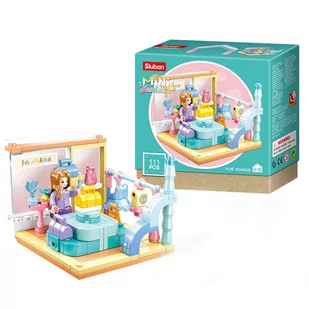 SKLEPIK - mini pokoik klocki - Sluban - 111 elementów - Klocki - miniaturka - grafika 1