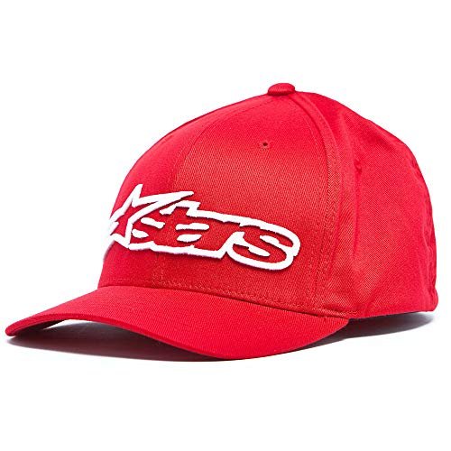 Alpinestars, Blaze Flexfit, Czapka baseballowa, czerwono-biała, 23X, męska