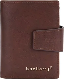 Portfel męski Baellerry Jackob - ciemny brąz KP35616 - Portfele - miniaturka - grafika 1