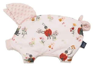 Poduszka Do Spania Sleepy Pig Minky Mirella Powder Pink La Millou - Kołdry i poduszki dla dzieci - miniaturka - grafika 1
