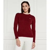 Swetry damskie - Gant Sweter Slim Fit - miniaturka - grafika 1