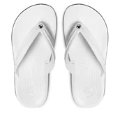 Klapki i japonki męskie - Japonki Crocs Crocband Flip 11033 Biały - miniaturka - grafika 1