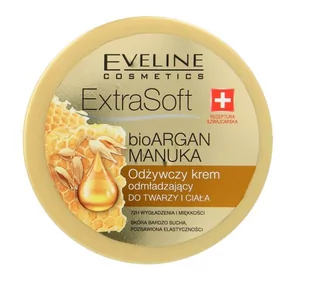 Eveline Extra Soft, odżywczy krem odmładzający do twarzy i ciała, 175 ml - Kremy do twarzy - miniaturka - grafika 2