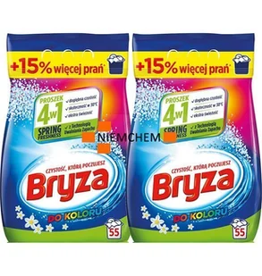 Bryza 4w1 do Koloru Spring Proszek do Prania 110pr 2 x 3,575kg - Środki do prania - miniaturka - grafika 1
