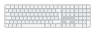 Apple Magic klawiatura Uniwersalne USB + Bluetooth QWERTY Włoski Biały MXK73T/A - Klawiatury - miniaturka - grafika 1