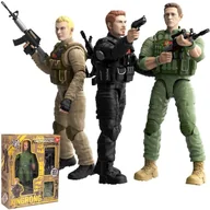Figurki dla dzieci - Żołnierz z bronią MIX - miniaturka - grafika 1