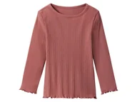 Bluzki dla dziewczynek - lupilu® Koszulka dziecięca z długim rękawem (Czerwony, 110/116) - miniaturka - grafika 1