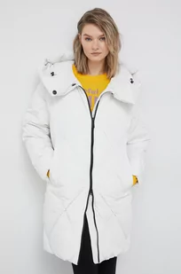 Geox kurtka damska kolor biały zimowa - Kurtki damskie - miniaturka - grafika 1