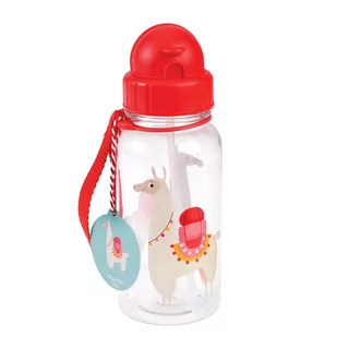 Rex London Rex London Bidon na wodę 500 ml Lama Dolly 28319 - Bidony dla dzieci - miniaturka - grafika 1