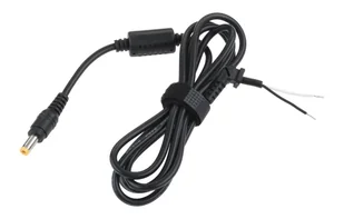 QUER Wtyk 5,5/2,5 (16V/4.5A) żółty sieciowy + kabel KOM0247 - Wtyczki i adaptery - miniaturka - grafika 2