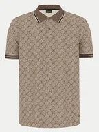 Koszulki męskie - JOOP! Polo 17 JJ-11Talon 10018927 30044677 Brązowy Regular Fit - miniaturka - grafika 1