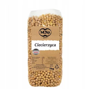 Ciecierzyca, Cieciorka, Groch Włoski 1Kg Mona - Ziarna i nasiona roślin strączkowych - miniaturka - grafika 1