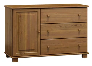 OUTLET - Komoda drewniana sosnowa nr35 g47 dąb - Dom i wnętrze OUTLET - miniaturka - grafika 1