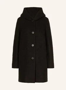 Fuchs Schmitt Płaszcz Wełniany schwarz - Płaszcze damskie - miniaturka - grafika 1