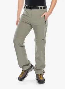 Spodnie z odpinanymi nogawkami CMP Rule Zip Off Pant - sage - Odzież trekkingowa męska Spodnie z odpinanymi nogawkami CMP Rule Zip Off Pant - sage - Odzież trekkingowa męska - miniaturka - grafika 1