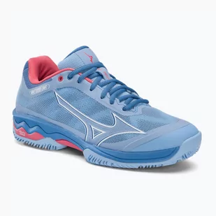 Buty do tenisa damskie Mizuno Wave Exceed Light CC dutch cana/white/tea rose - Buty sportowe damskie - miniaturka - grafika 1