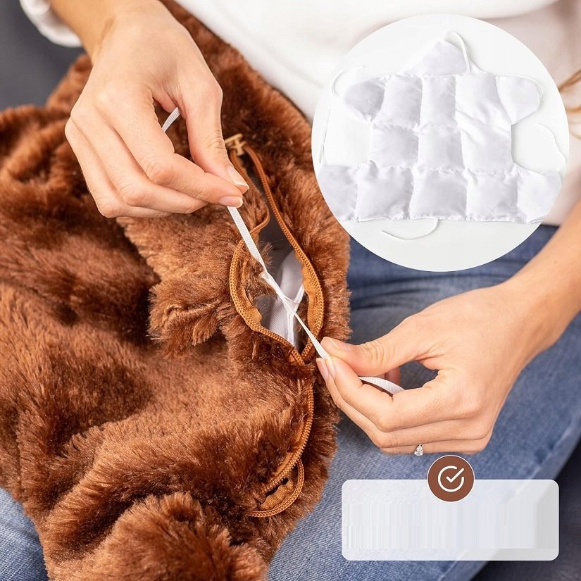 MIŚ PRZYTULANKA PLUSZAK OBCIĄŻENIOWY MASKOTKA DLA DZIECI ADHD AUTYZM LĘKI