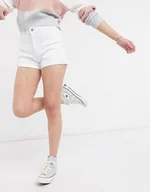 Spodenki męskie - Hollister Spodenki Jeansowe Damskie Białe W23 Vaf - miniaturka - grafika 1