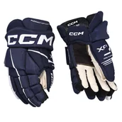Hokej - Rękawice hokejowe CCM Tacks XF 80 Navy/White Senior 15 cali - miniaturka - grafika 1