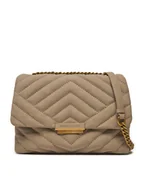 Torebki damskie - Armani Exchange Torebka XW000355 AF12448 U1145 Beżowy - miniaturka - grafika 1