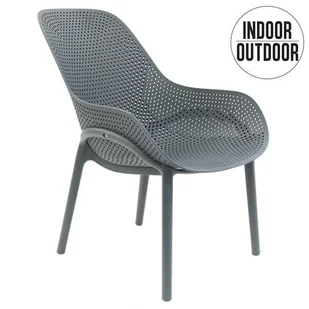 D2.Design Krzesło Malibu szare 188333 - Krzesła - miniaturka - grafika 1