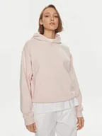 Bluzy damskie - New Balance Bluza WT41537 Różowy Relaxed Fit - miniaturka - grafika 1